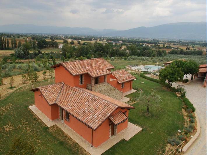 Agriturismo per 4 persone a Bettona