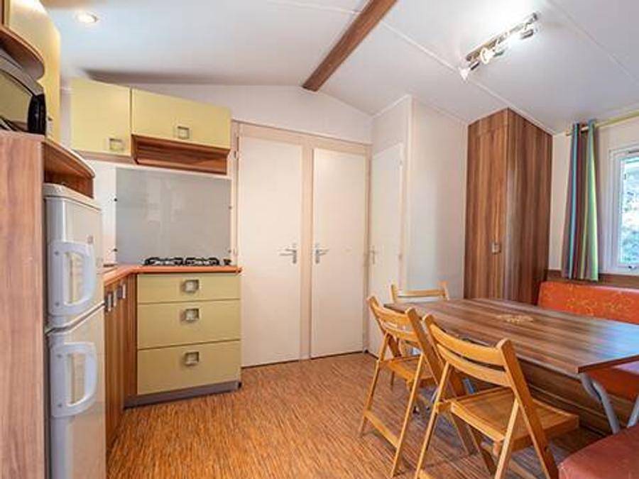 Camping Coeur de Vendée - Mobilhome 4 personnes - Comfort | 2 Ch. | 4 Pers. | Terrasse surélevée in La Boissière-de-Montaigu, Vallée de la Loire