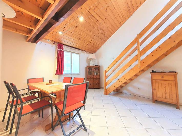 Ganze Wohnung, Ferienwohnung 'Charmant Duplex Pied De Pistes' mit Bergblick und Wi-Fi in Briançon, Serre Chevalier