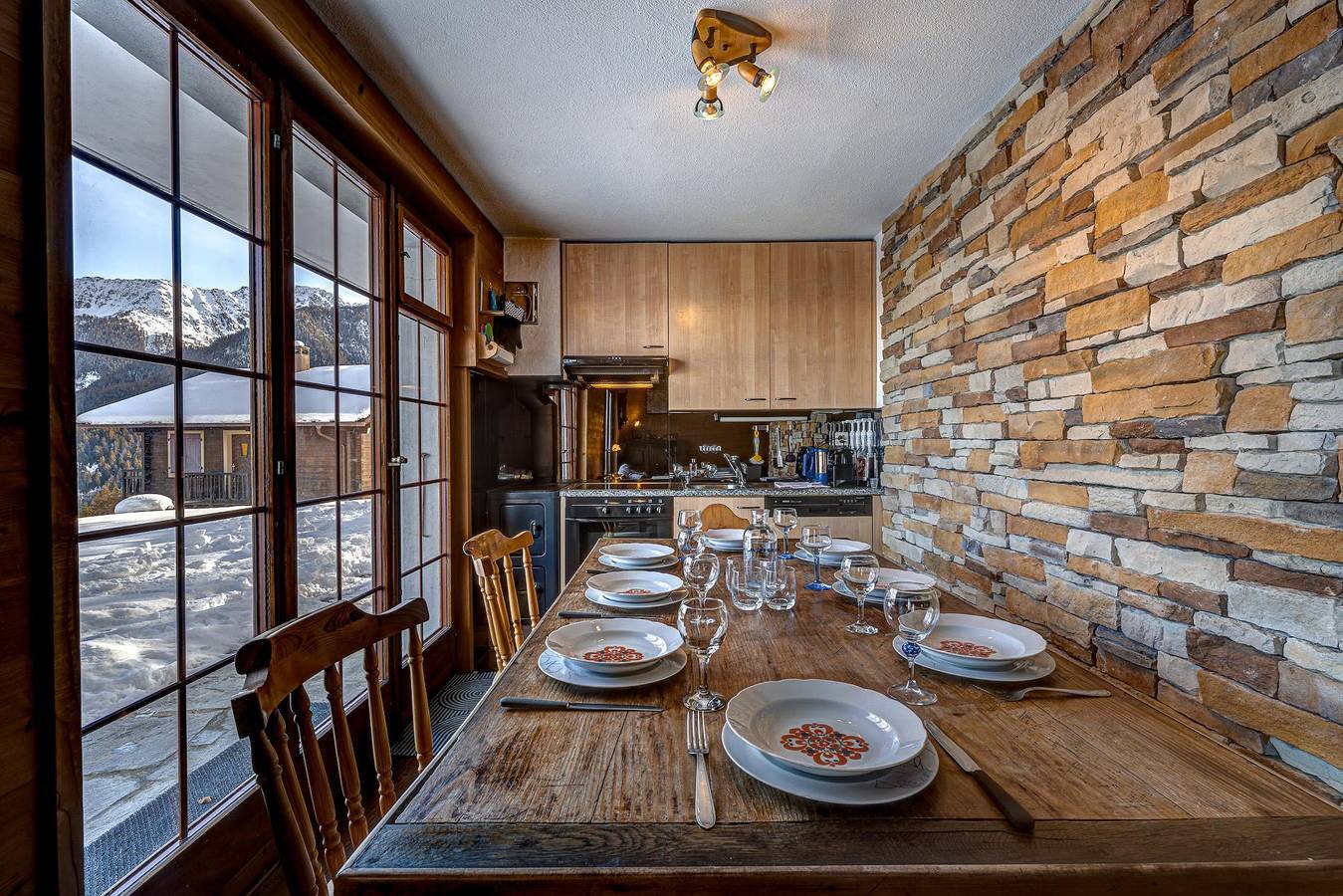 Chalet Chalet Fauvette in La Tzoumaz, Riddes