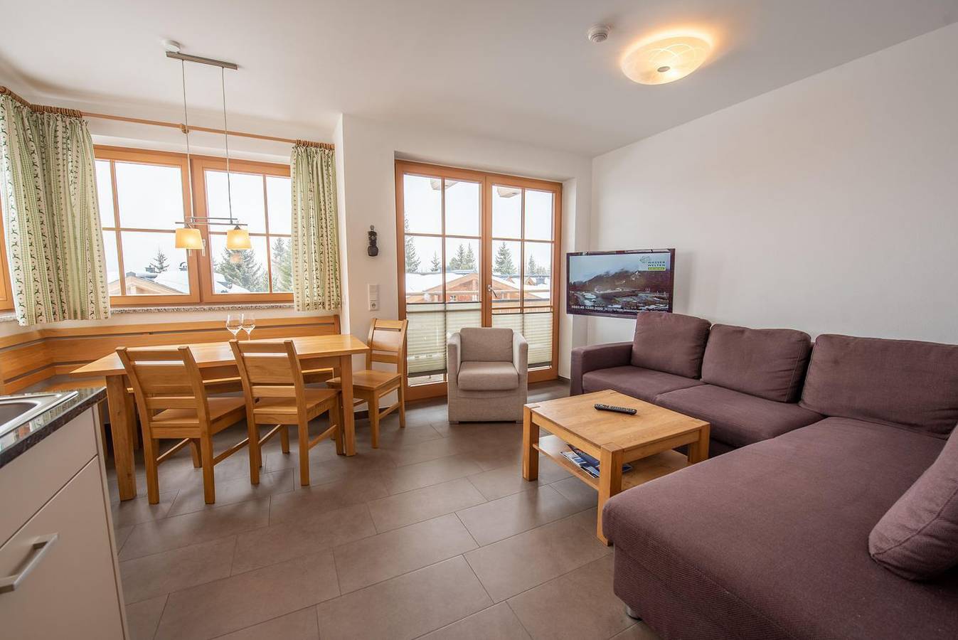 Ganze Wohnung, Gemütliches Apartment mit Bergblick und Pistennähe in der Zillertal Arena in Hochkrimml, Krimml