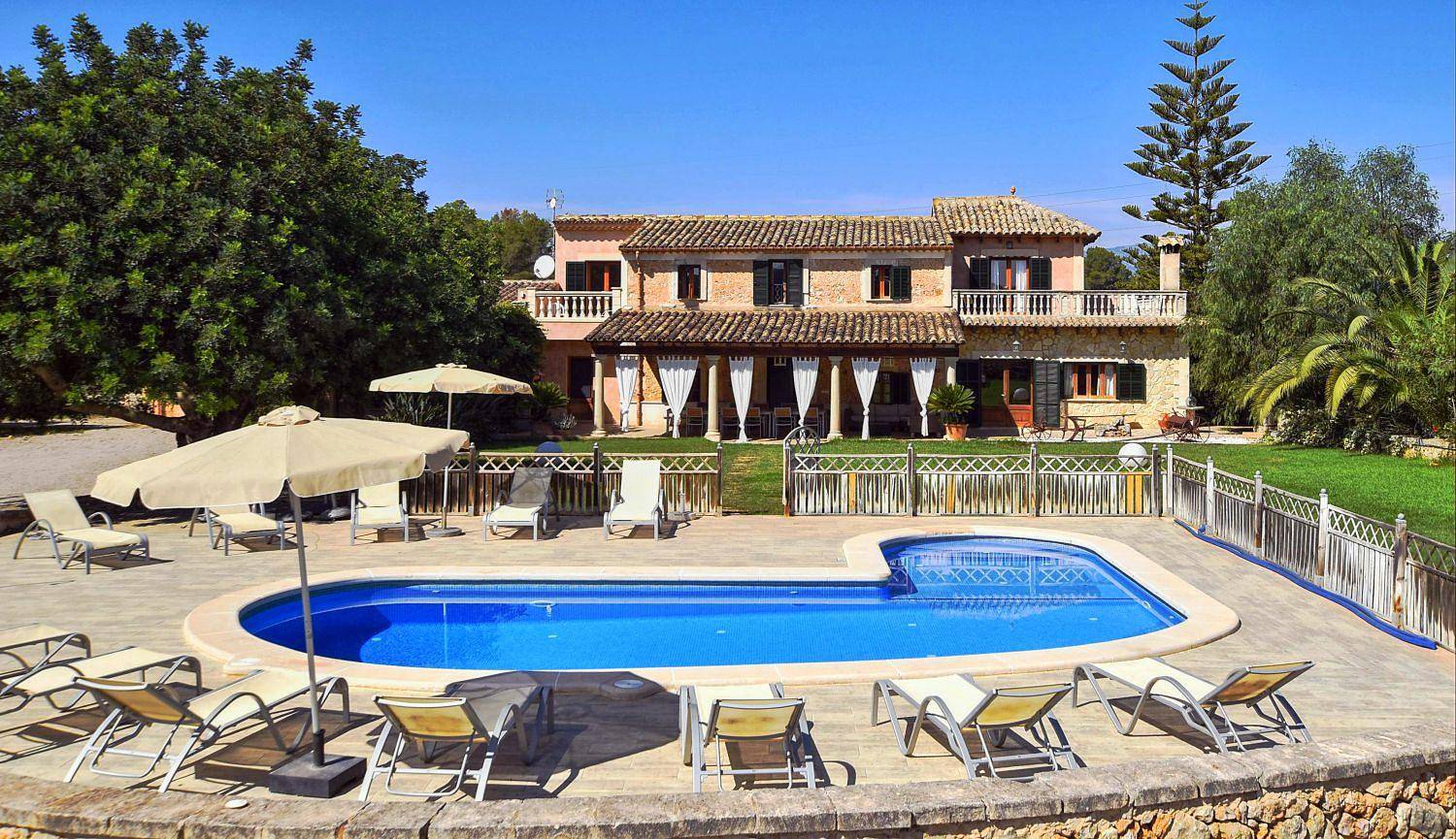 Maison de vacances pour 12 personnes avec terrasse in Costitx, Majorque l'intérieur des terres