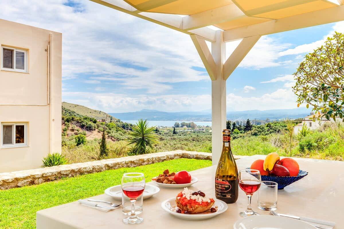 Appartement entier, Appartement de vacances pour 2 personnes avec jardin in Georgioupoli, Région de la Canée
