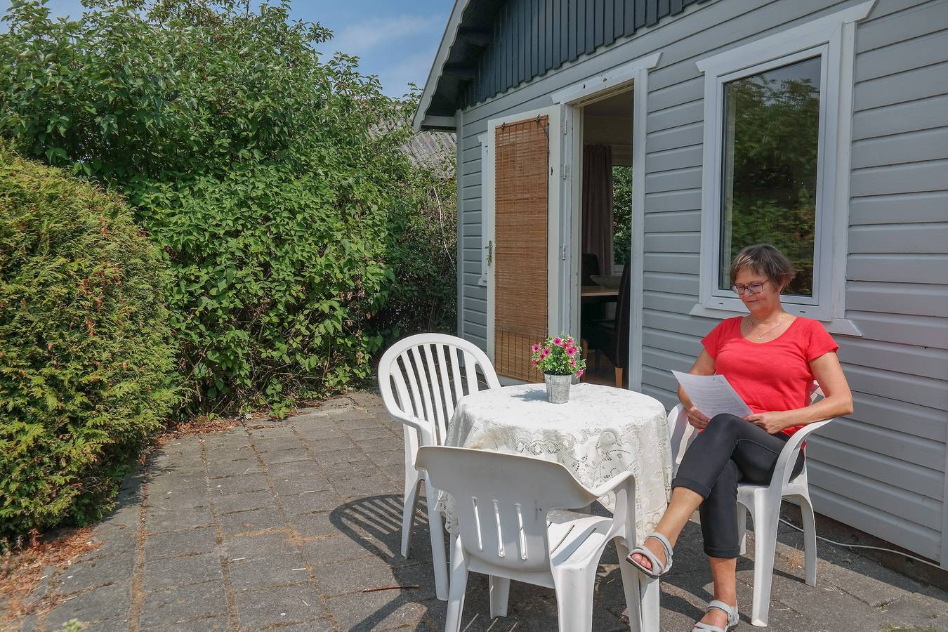 Charmantes Ferienhaus 40 m2 in der Nähe des Lauwersmeer in Oostmahorn, Dongeradeel