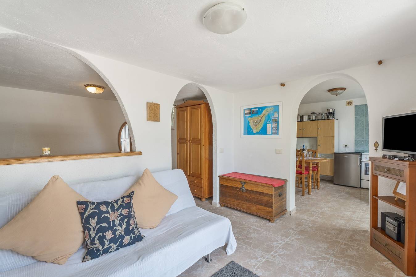 Holiday Home 'Casita Partido' with Mountain Views, Private Garden and Wi-Fi in San Juan del Reparo, Garachico