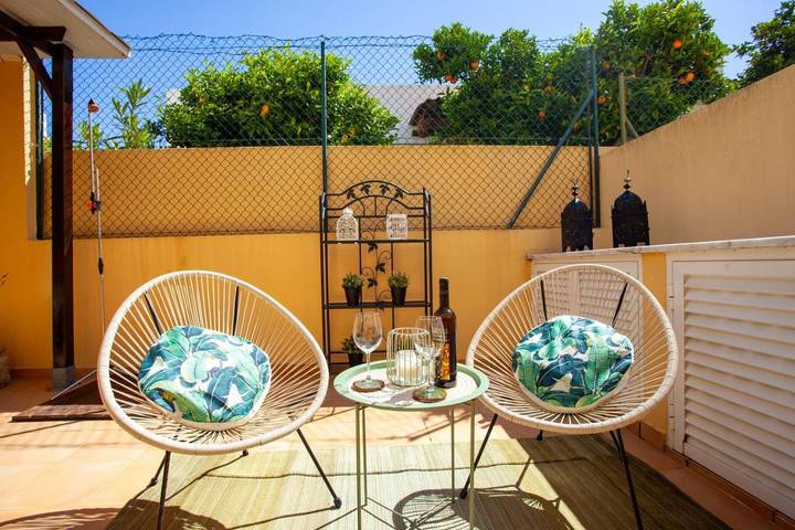 Casa de férias para 7 pessoas, com terraço e vista, com animais de estimação em Pêra