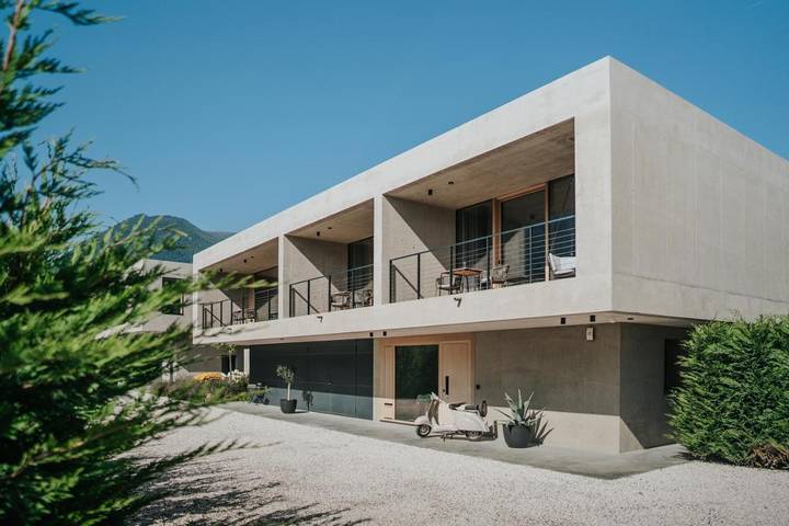 Ferienwohnung für 4 Personen, mit Sauna und Pool sowie Ausblick und Garten in Latsch - 4