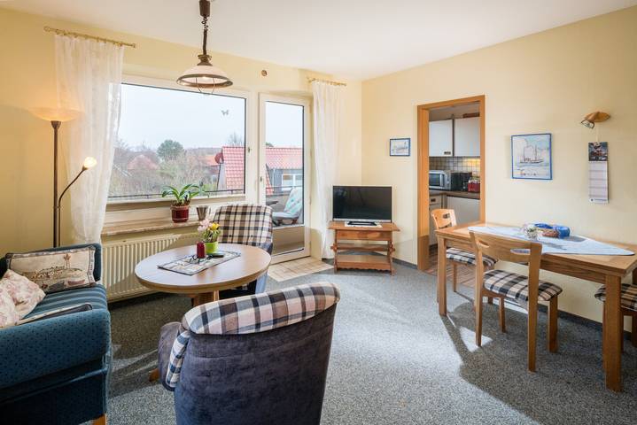 Ferienwohnung für 4 Personen, mit Balkon auf Baltrum