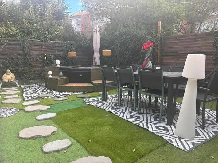 Apartamento de vacaciones para 4 personas, con jardín y vistas - 1