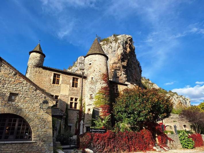 Hôtel pour 4 personnes, avec jardin à La Malène