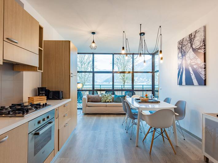 Ferienwohnung für 5 Personen, mit Terrasse und Seeblick, mit Haustier am Ledrosee - 3