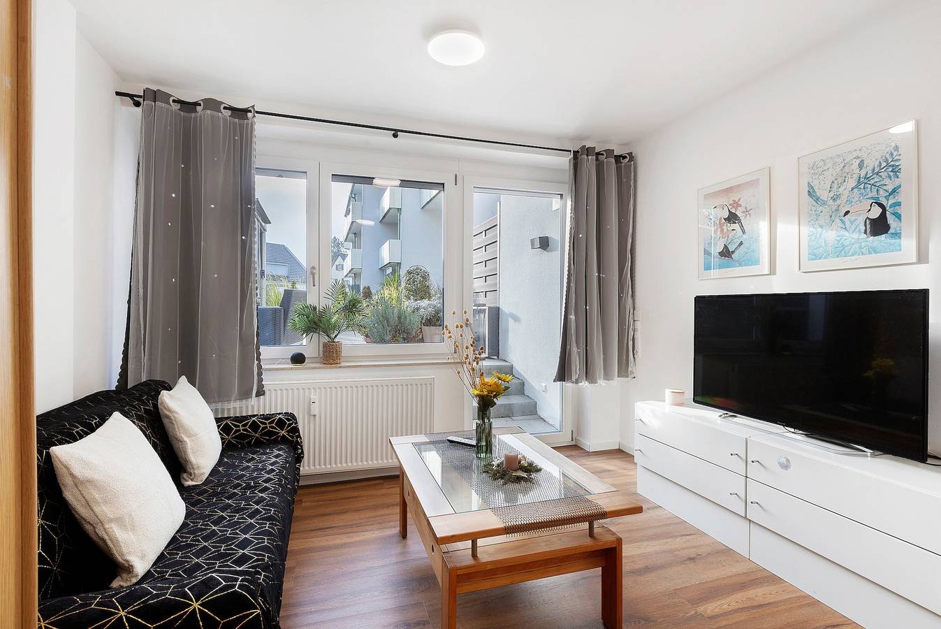 Apartamento entero, Apartamento 'Domus Lux 53' con terraza privada y wifi in Bad Säckingen, Selva Negra (zona sur)