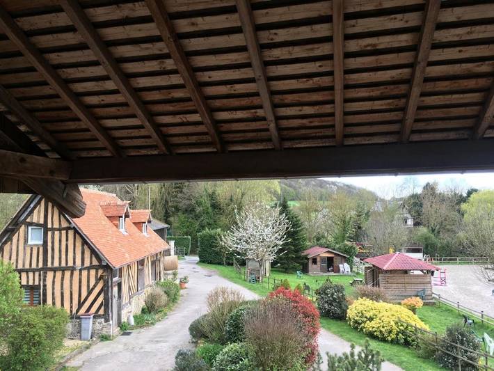 Location de vacances pour 5 personnes, avec jardin et vue, adapté aux familles à Pont-l'Évêque - 4