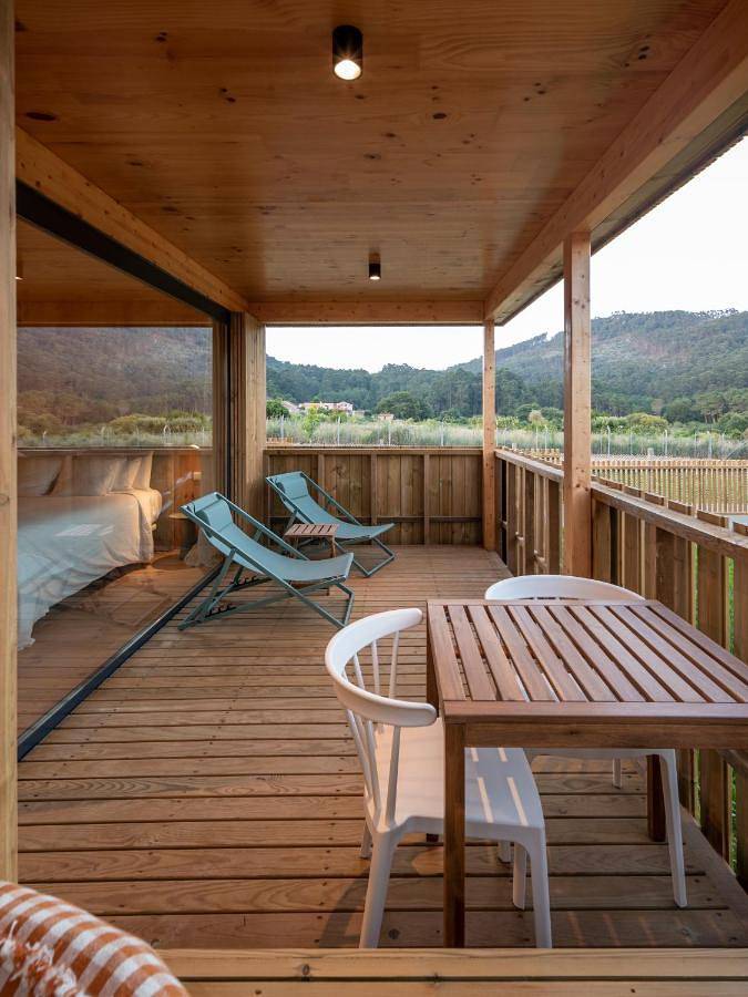 Gîte pour 4 personnes, avec vue et jardin à Cangas