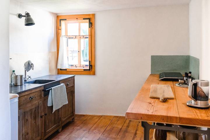 Ganze Wohnung, Landhaus Fröbel in Bad Liebenstein Ot Schweina - Loggia‑Suite im Fachwerkhaus in Schweina, Bad Liebenstein