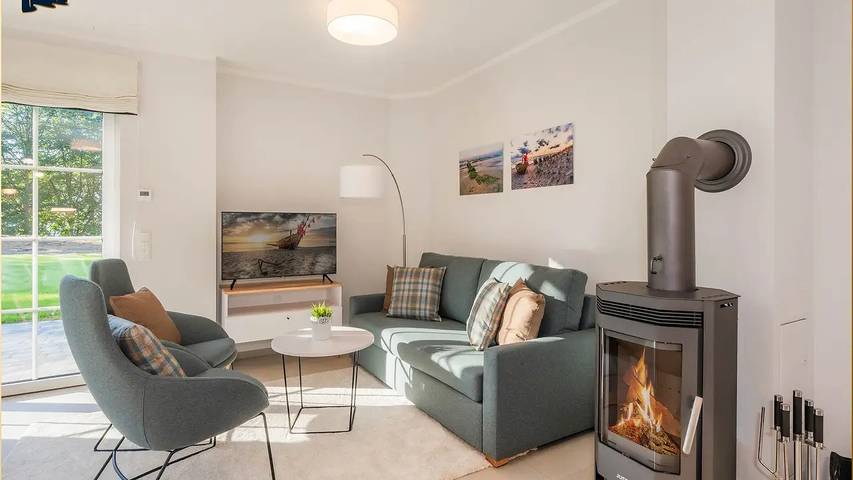 Ferienhaus mit Meerblick für 5 Personen, mit Garten und Terrasse sowie Sauna, mit Haustier im Stettiner Haff - 3