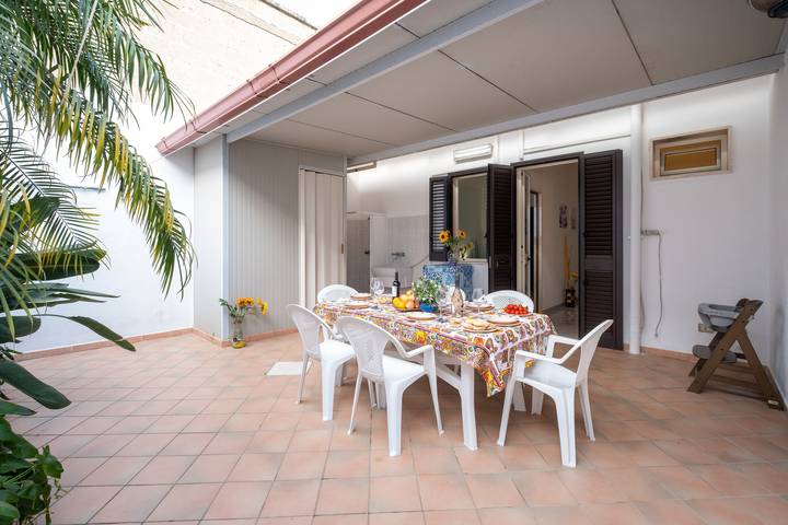 Maison de vacances pour 7 personnes, avec Jardin à Porto Cesareo