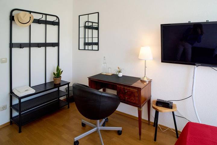Ferienwohnung für 2 Personen, mit Balkon und Terrasse sowie Garten und Ausblick in Aschheim - 4