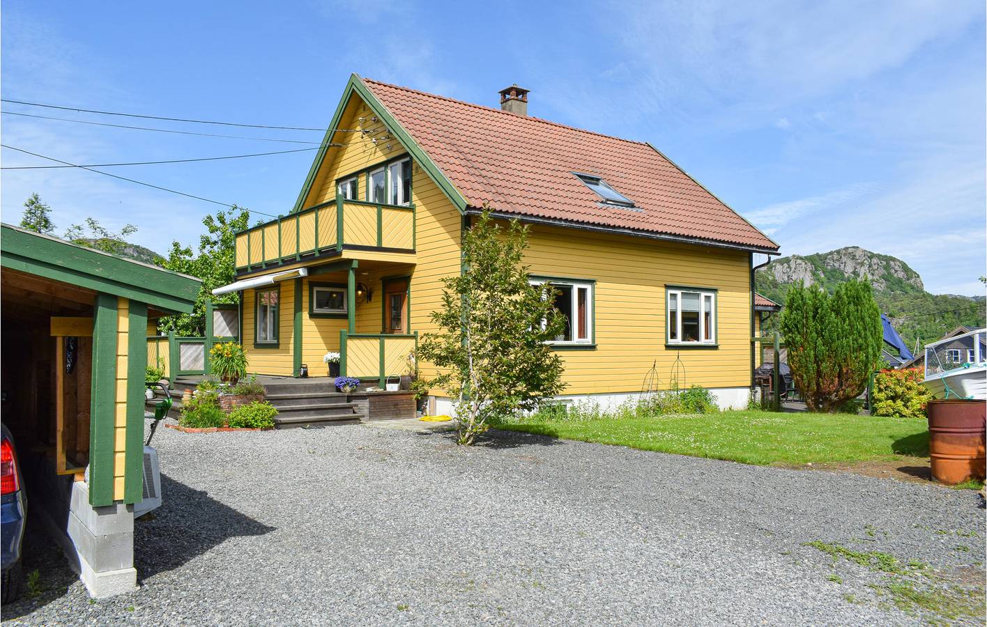 Ferienhaus für 9 Personen mit Garten in Farsund
