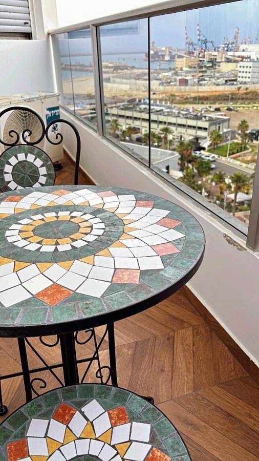 Gîte pour 3 personnes, avec vue et balcon à Ashdod - 2