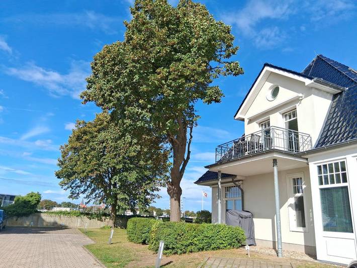 Apartament wakacyjny dla 6 osób, z Widok na ocean i Balkon oraz Balkon/ taras w Rostock