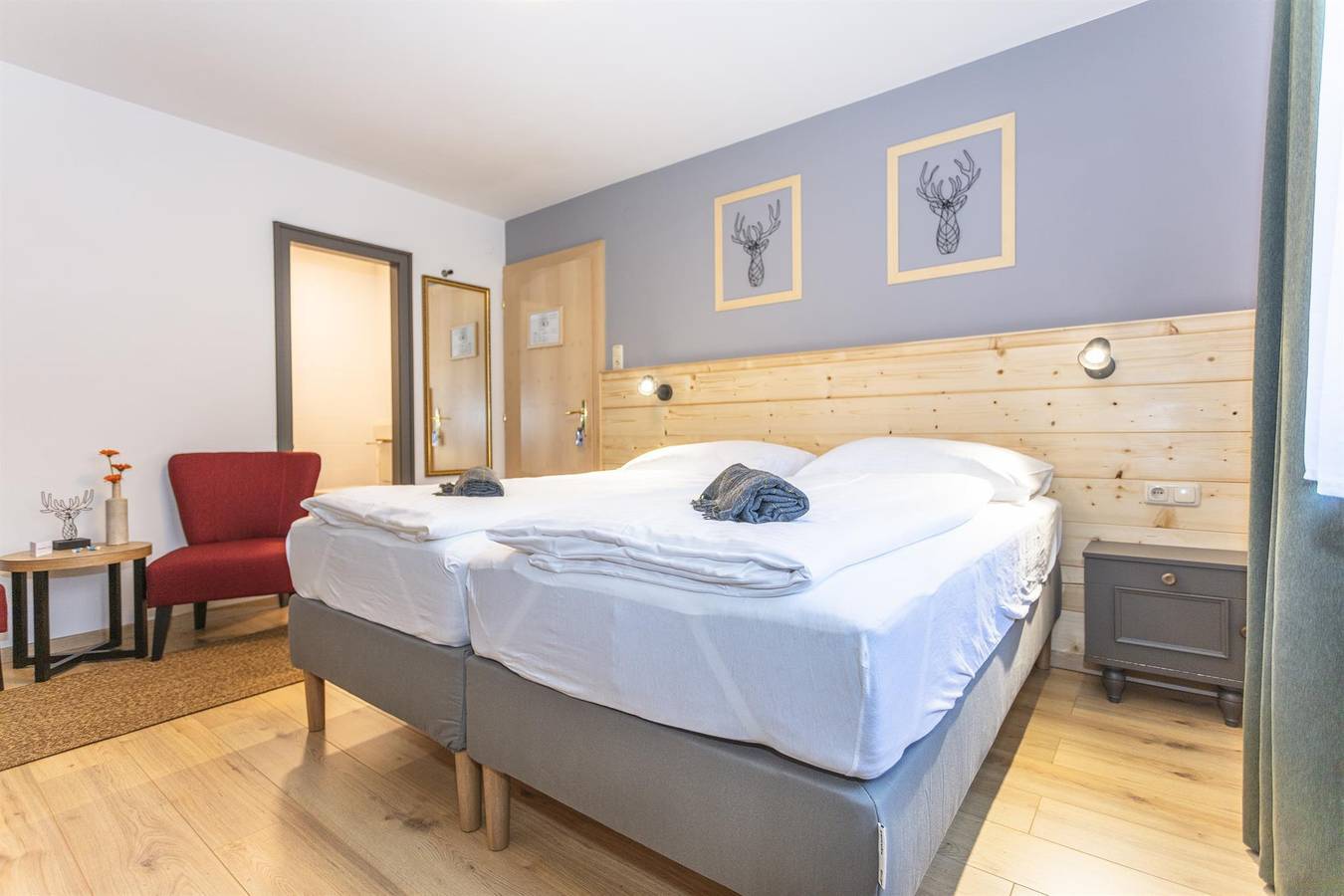 Doppelzimmer mit Dusche, Wc in Maria Alm, Pinzgau