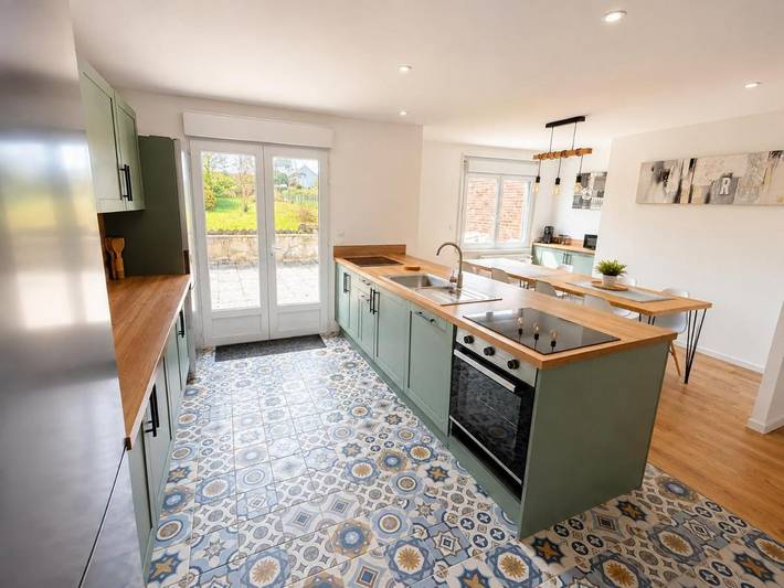 Appartement de vacances pour 14 personnes, avec Terrasse