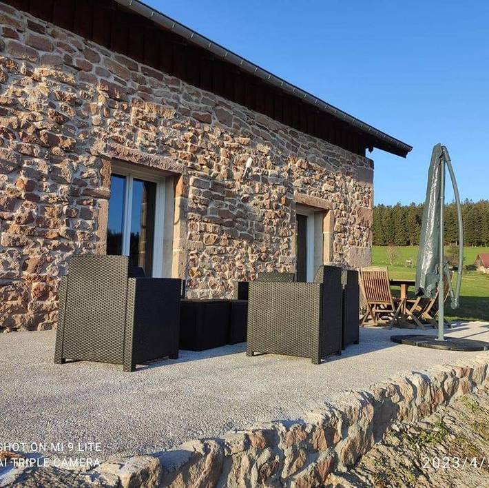 Location de vacances pour 11 personnes, avec vue et jardin, adapté aux familles à Tendon (Vosges) - 4