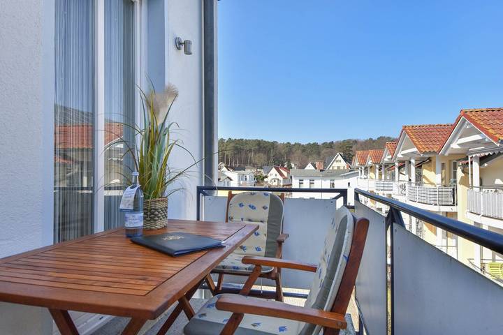 Ferienwohnung für 3 Personen, mit Balkon in Bansin - 3