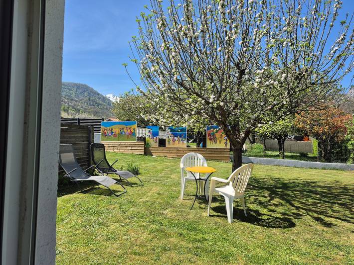 Maison de vacances pour 2 personnes, avec jardin dans l' Ariège