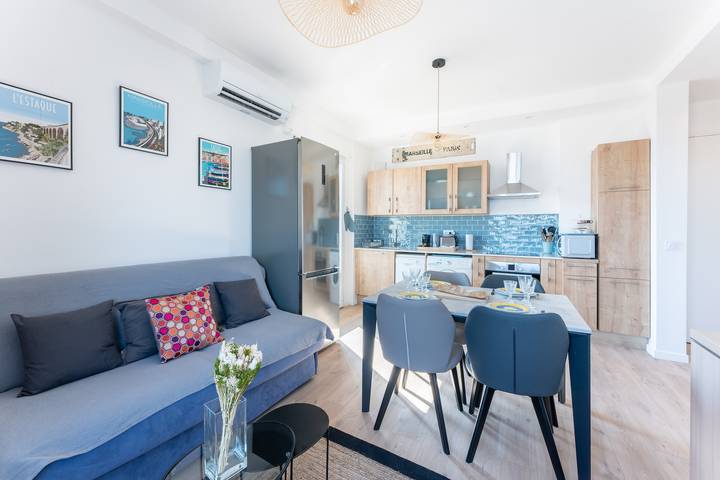 Ferienwohnung für 4 Personen, mit Balkon in Marseille - 4