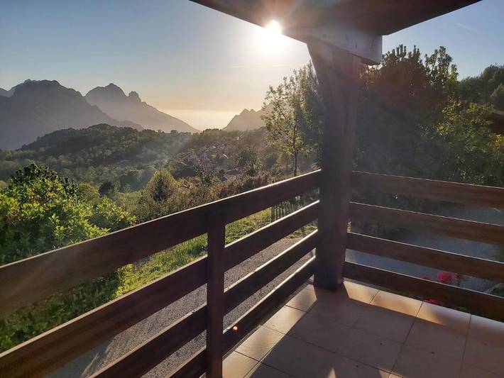 Gîte pour 6 personnes, avec piscine ainsi que vue et jardin, animaux acceptés à Évisa - 3