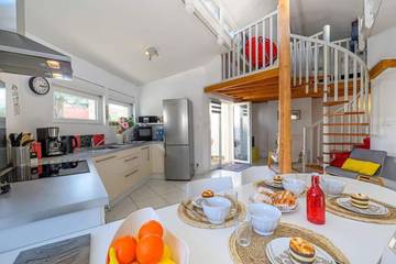 Location de vacances pour 4 personnes, avec terrasse dans Penthièvre