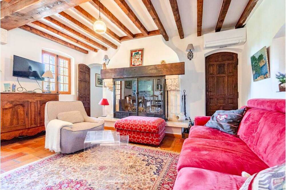 Una acogedora casa rural en el corazón del Luberon in Rosellón, Parque natural regional del Luberon