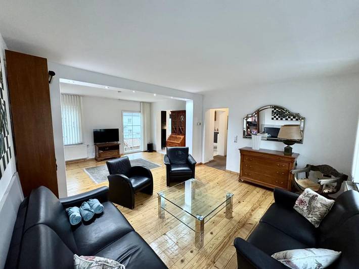 Appartement de vacances pour 3 personnes, avec jardin
