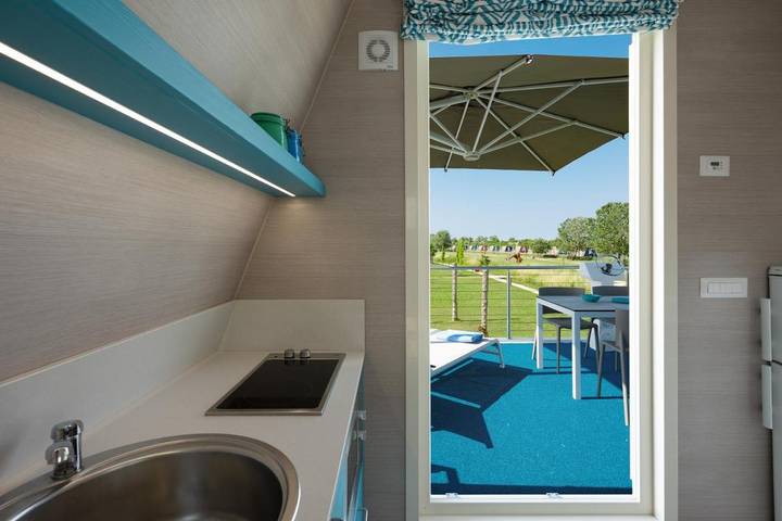 Bungalow für 6 Personen, mit Balkon/Terrasse in Lignano Sabbiadoro