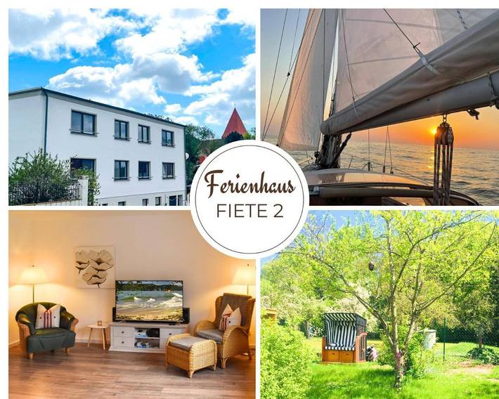 Ferienhaus für 8 Personen, mit Ausblick und Garten, mit Haustier in Sagard