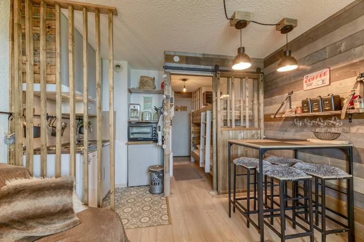 Studio pour 4 personnes, avec balcon, adapté aux familles - 1