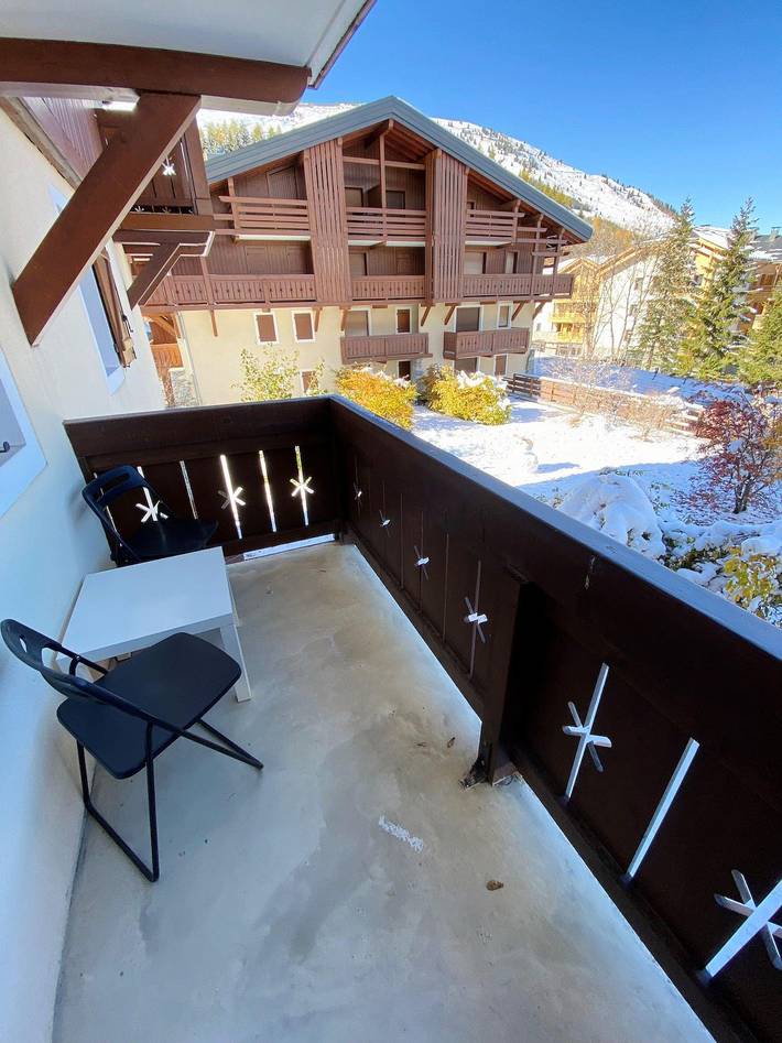 Chalet for 4 people, with balcony in Les Deux Alpes