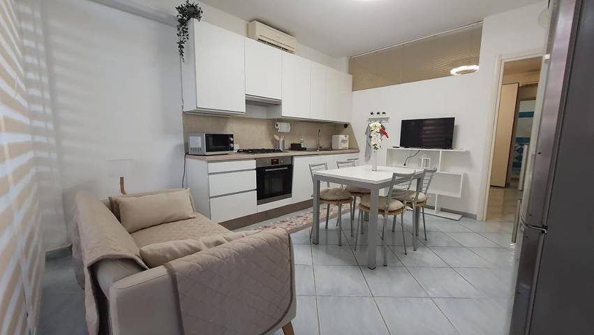 Apartament wakacyjny dla 4 osób, z Balkon i Taras w Cervia