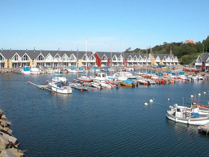 Panoramaudsigt over havet i Hasle in Hasle, Bornholm