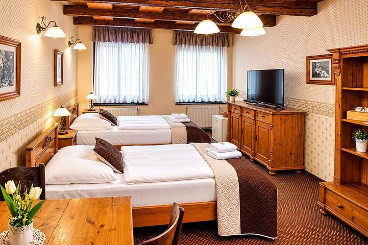 Hotel dla 2 osób, z Taras i Widok w Frydek-Mistek