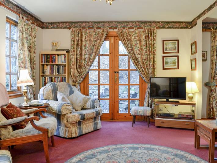 Log cabin for 4 people in Banchory