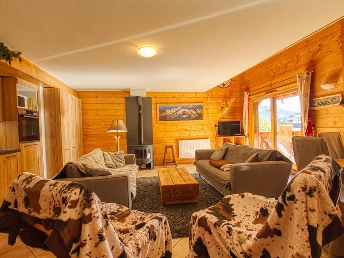 Gîte pour 10 personnes, avec balcon à Morillon - 4