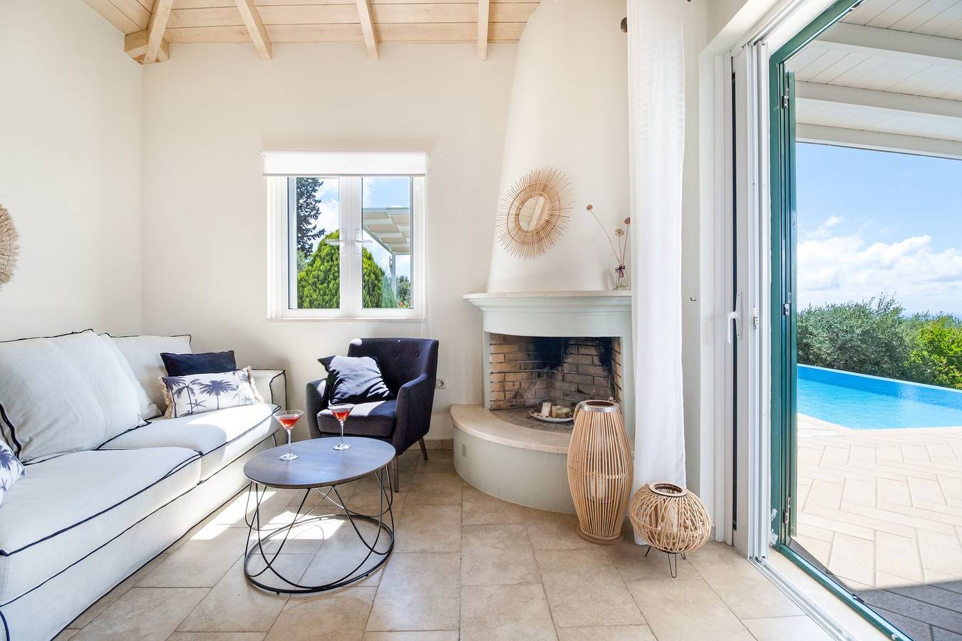 Villa 'Belvedere Verde' mit Meerblick, Pool, Terrasse und Wlan in Griechenland