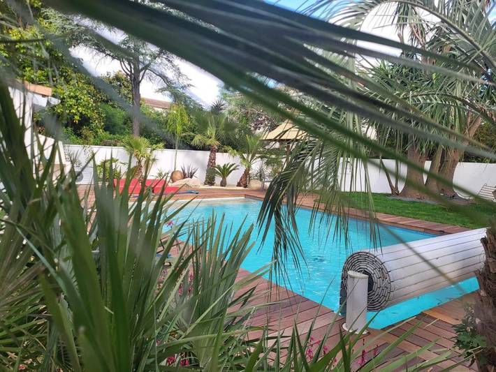 Villa pour 8 personnes, avec Jacuzzi et Terrasse ainsi que Jardin et Piscine à La Grande-Motte