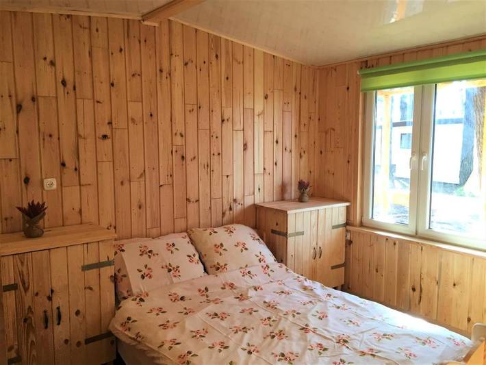Ośrodek wypoczynkowy dla 2 osób, z Taras i Ogród oraz Sauna i Widok w Rajgród