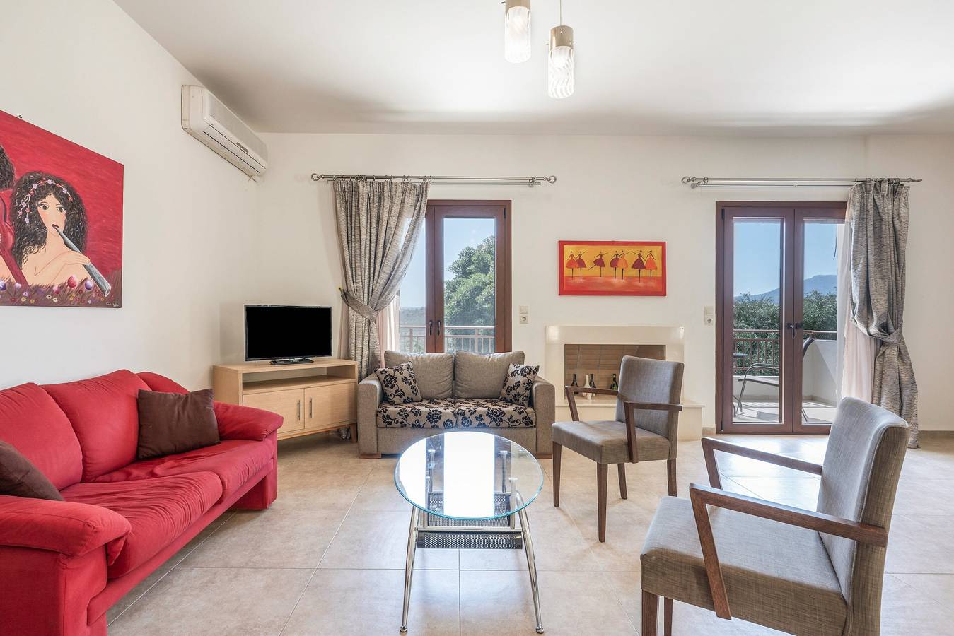 Ferienhaus „Ariadni's Maisonette“ mit Bergblick, Wlan und Klimaanlage in Iraklio-Heraklion und Umgebung