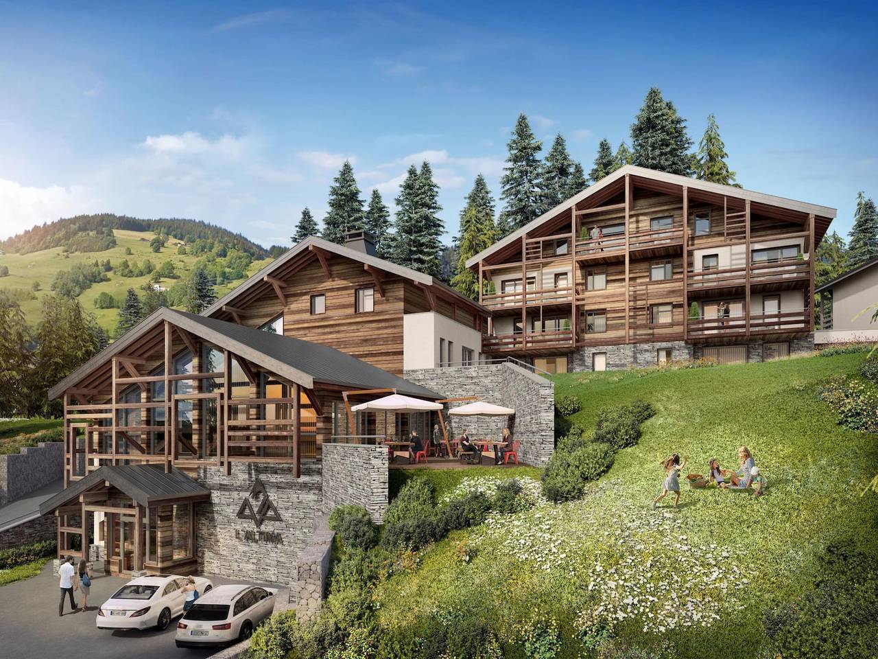 Appartement entier, Appartement à Megève près du Fornelet in Megève, Pays du Mont-Blanc