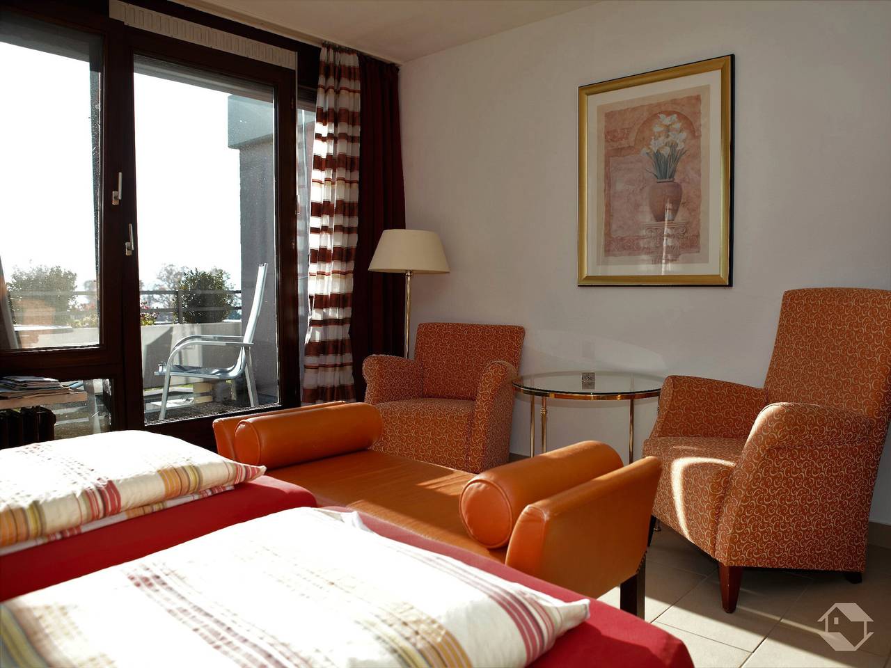 Ganze Wohnung, Apartment 'Königsegg mit Hallenschwimmbad' mit Balkon in Reichenau, Untersee